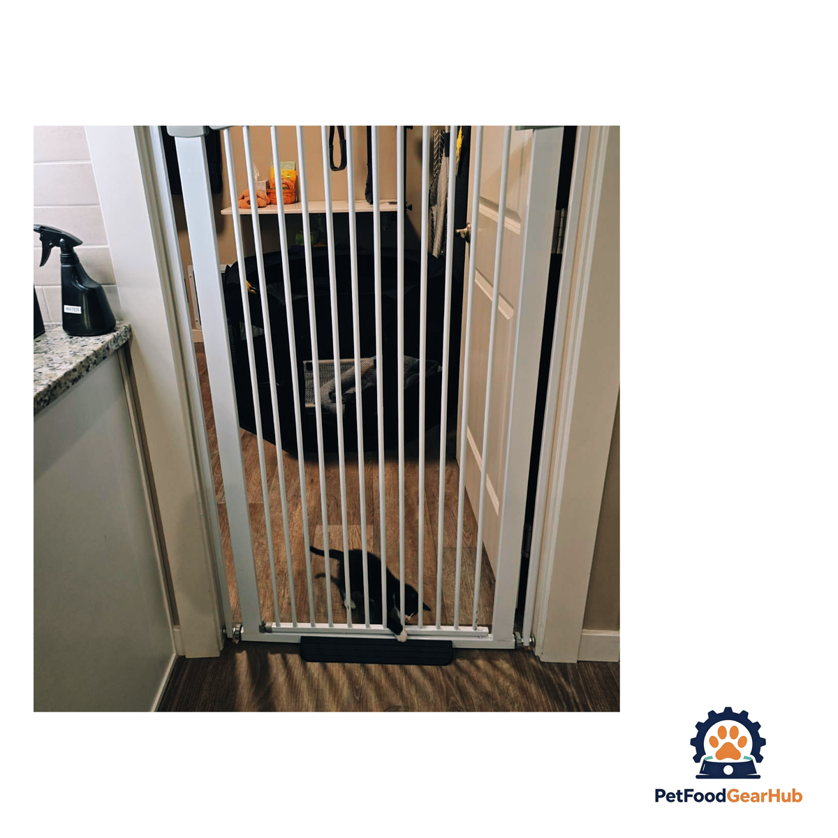 PetFoodGearHub Adjustable No-Drill Safety Pet Gate - product image 6