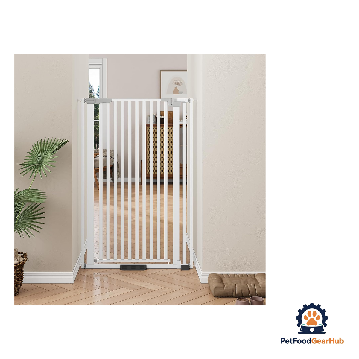 PetFoodGearHub Adjustable No-Drill Safety Pet Gate - product image 20