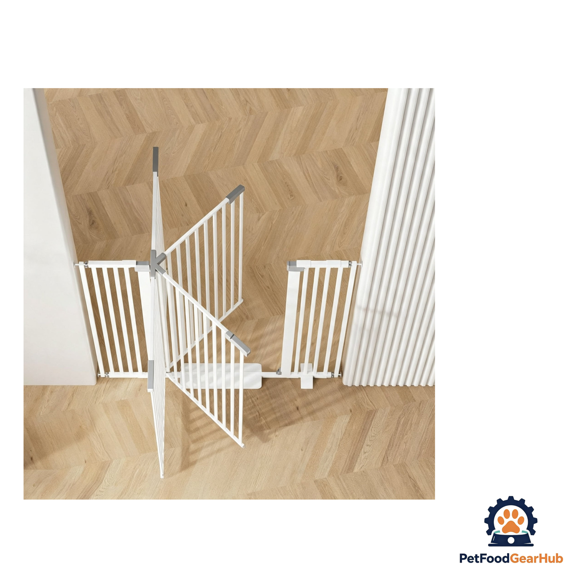 PetFoodGearHub Adjustable No-Drill Safety Pet Gate - product image 25