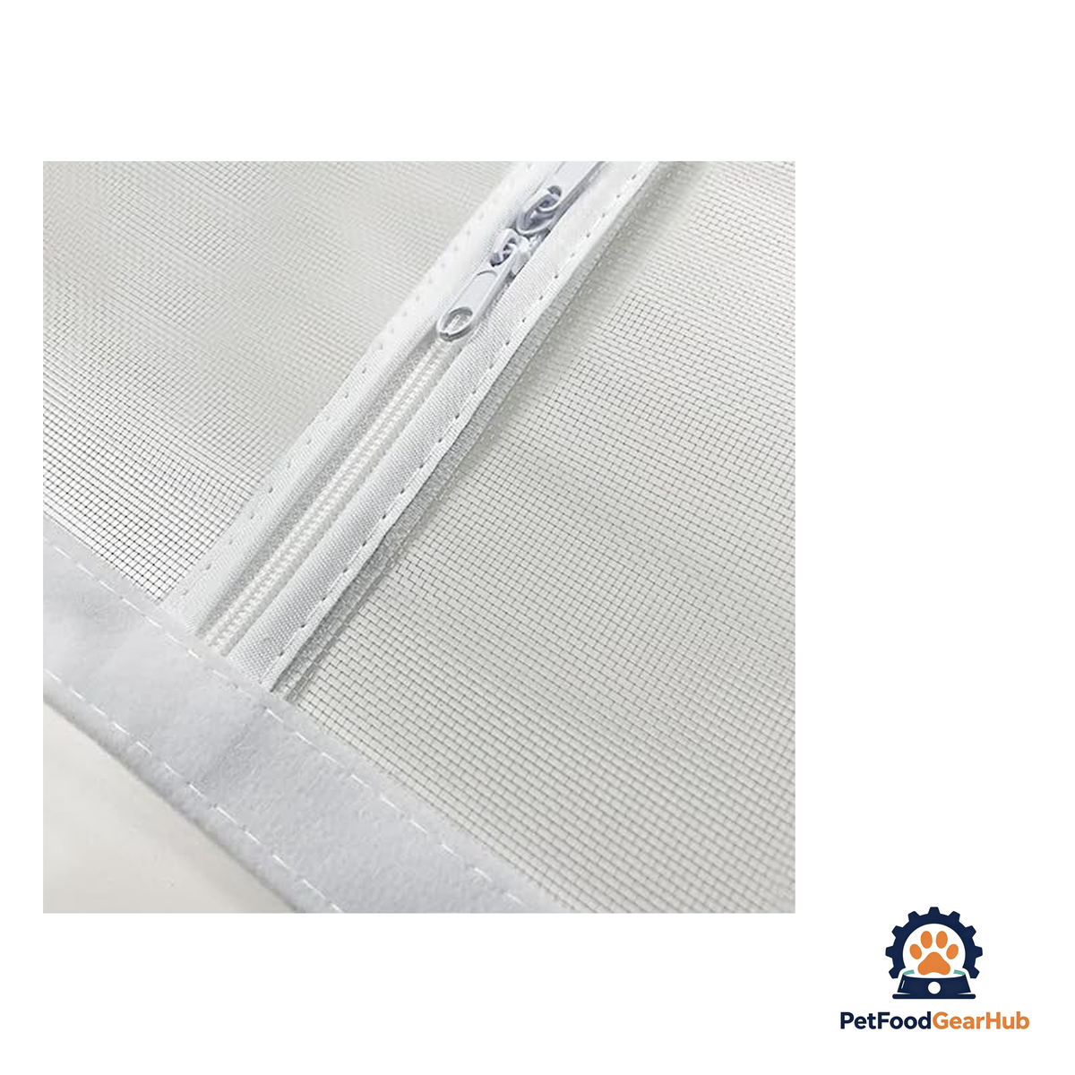PetFoodGearHub Zip-In Mesh Cat Door Curtain - product image 20