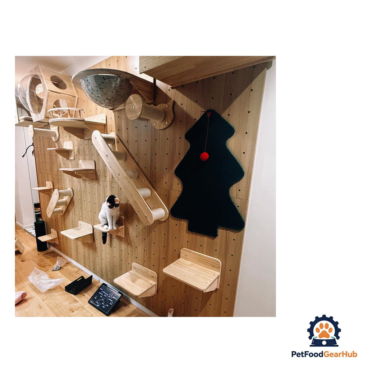 PetFoodGearHub Wall-Mount Cat Adventure Set - product image 2