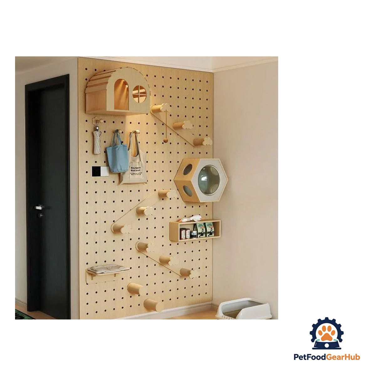 PetFoodGearHub DIY Wall-Mounted Cat Adventure Board - product image 3