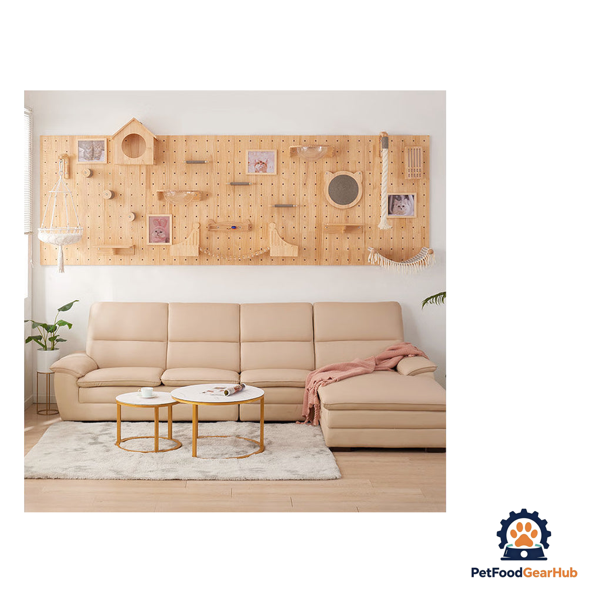 PetFoodGearHub Wall-Mounted Cat Adventure Board - product image 15