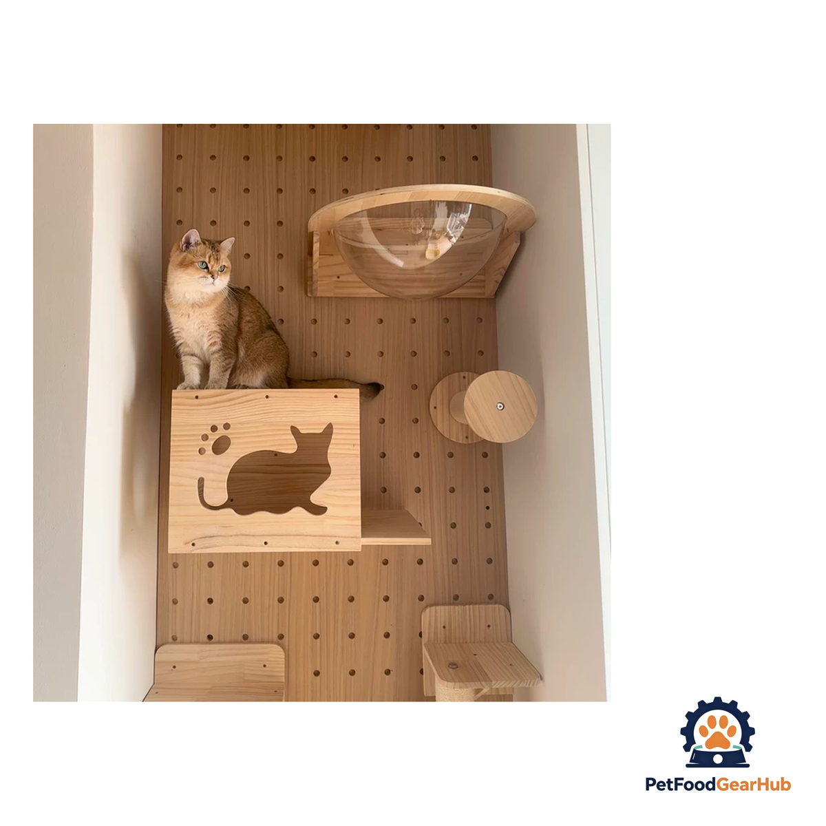 PetFoodGearHub Wall-Mounted Cat Adventure Board - product image 16