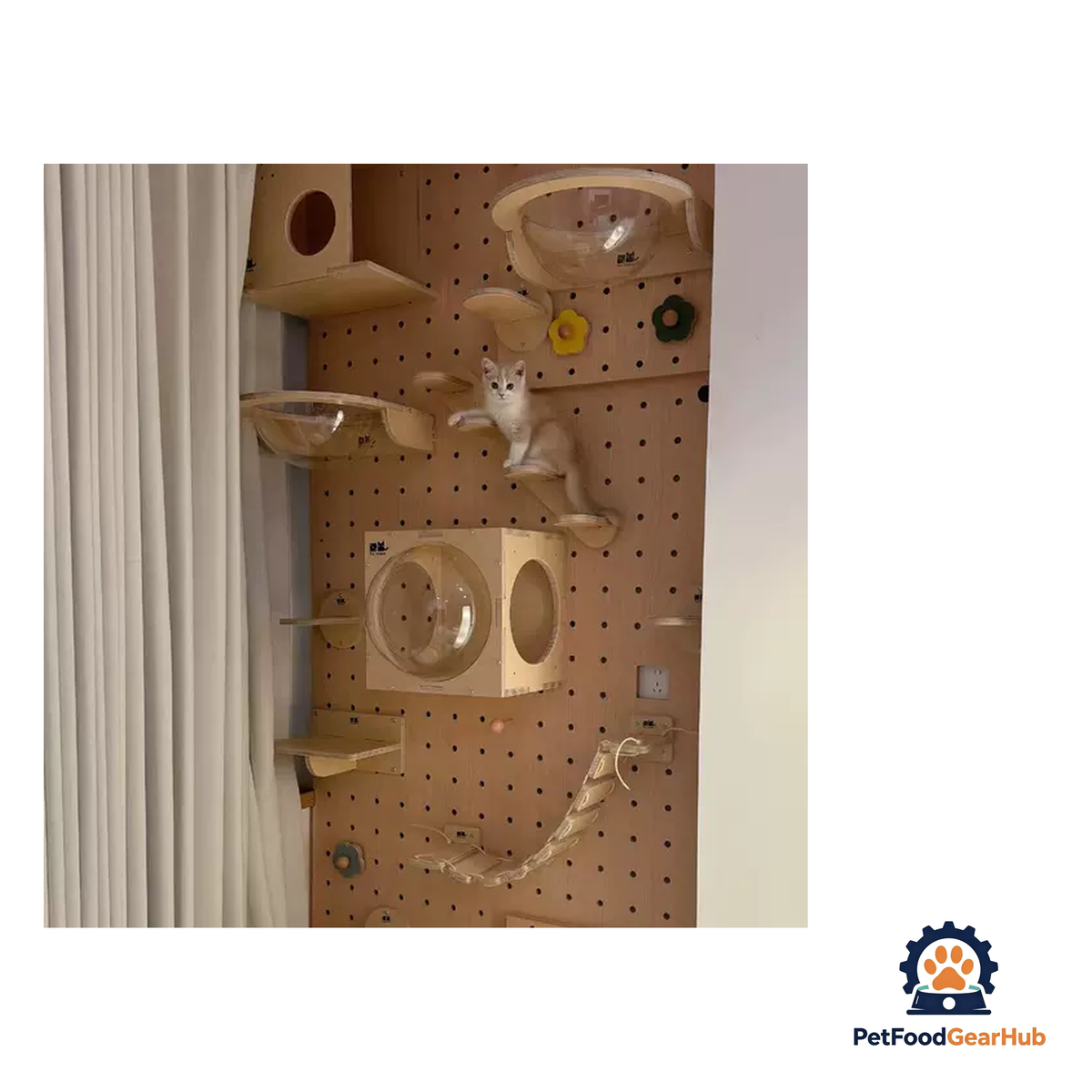PetFoodGearHub DIY Wall-Mounted Cat Adventure Board - product image 26