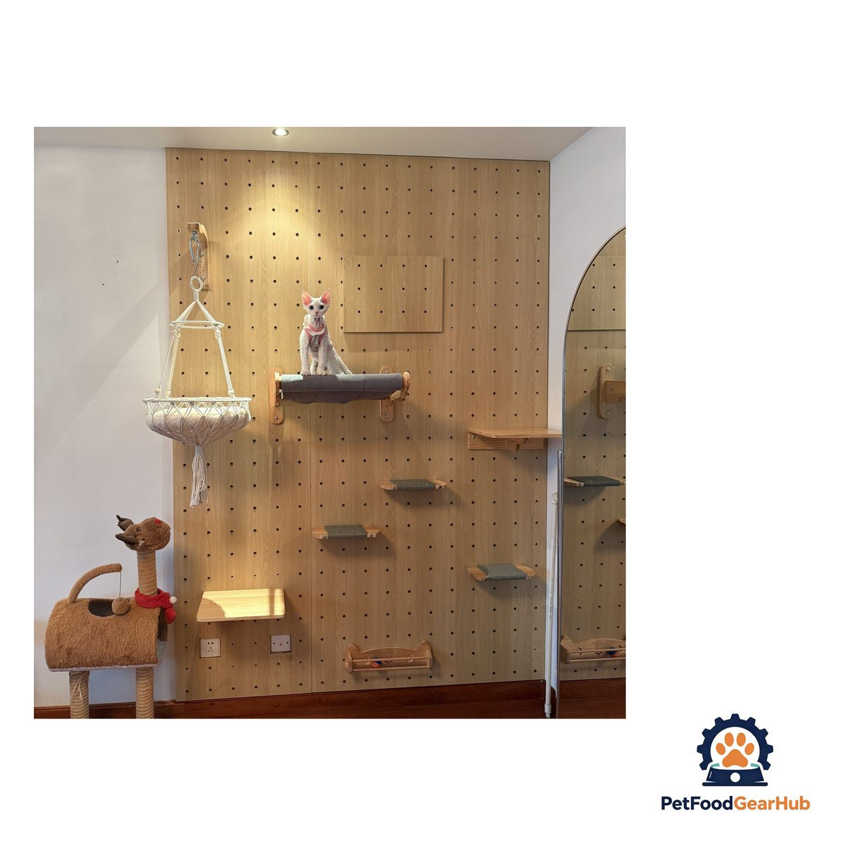 PetFoodGearHub DIY Wall-Mounted Cat Adventure Board - product image 29