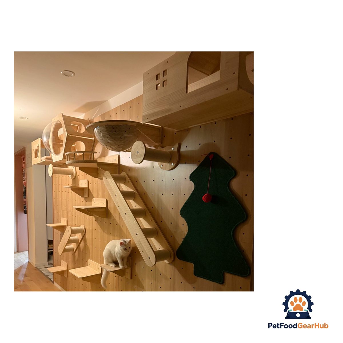 PetFoodGearHub Wall-Mounted Cat Adventure Board - product image 35