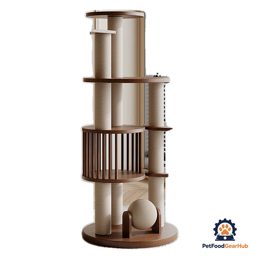 PetFoodGearHub Multi-Tier Cat Tree Tower - product image 1