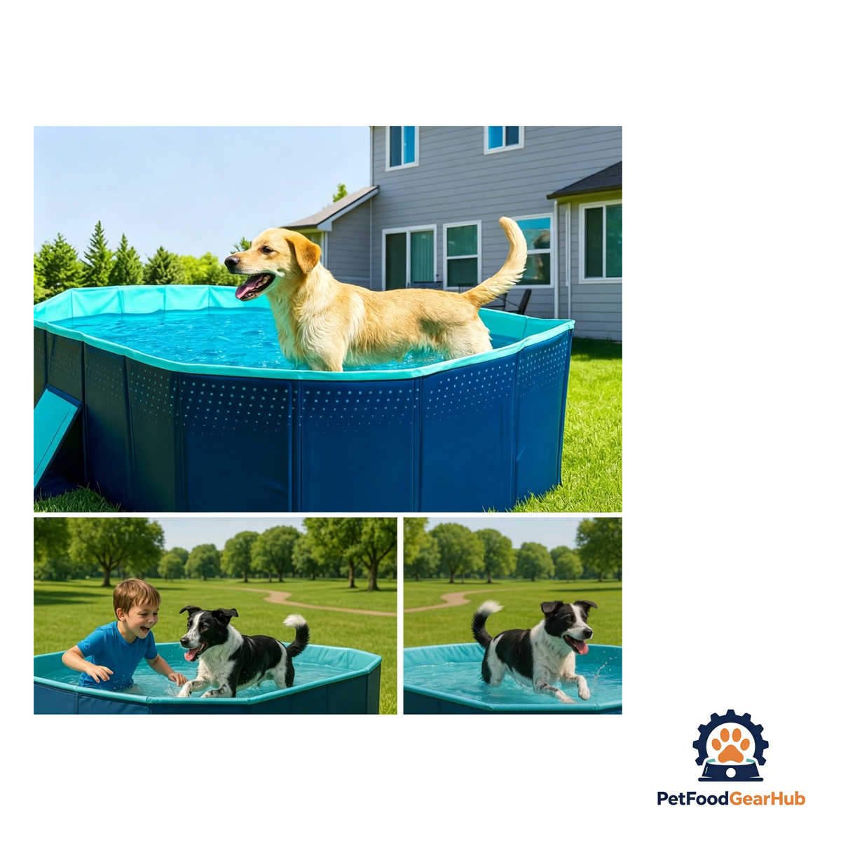 PetFoodGearHub Foldable Dog Pool - product image 9