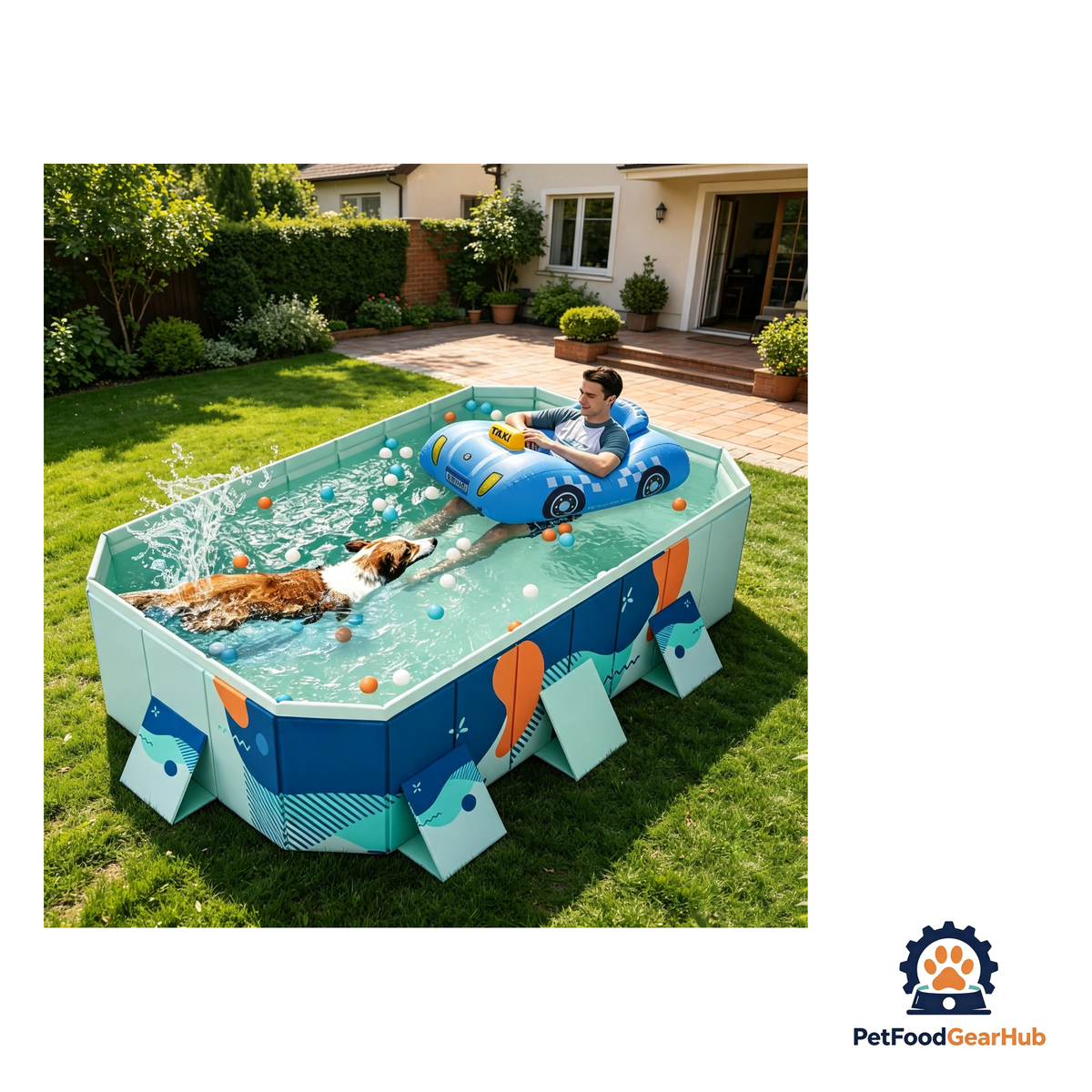 PetFoodGearHub Outdoor Foldable Dog Pool - product image 15