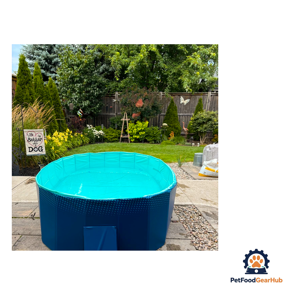 PetFoodGearHub Outdoor Foldable Dog Pool - product image 13