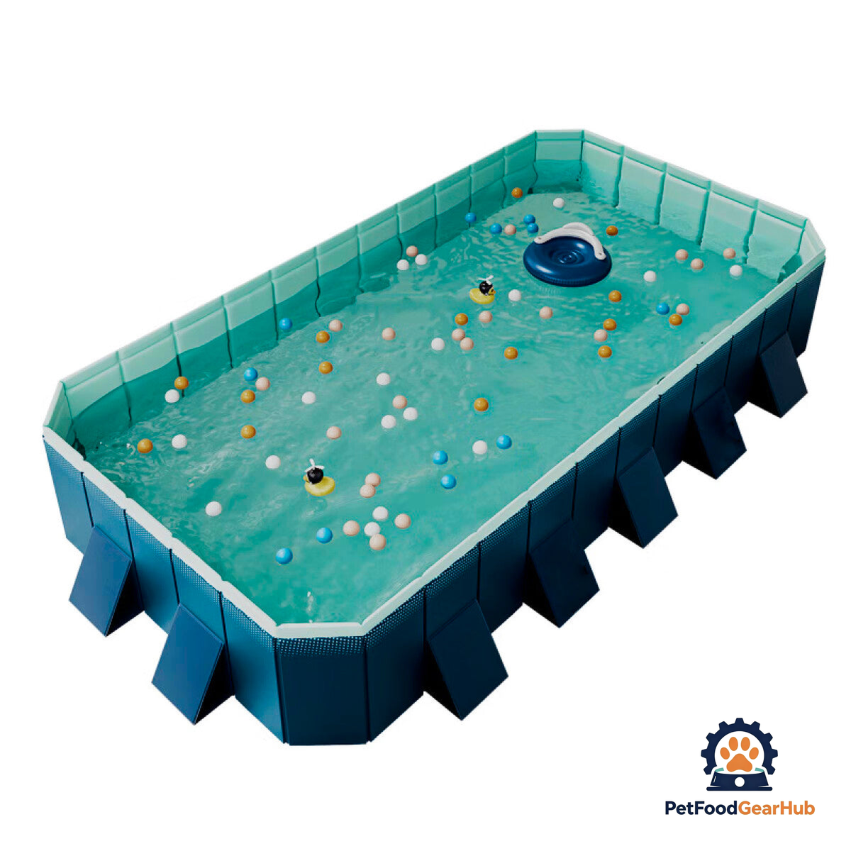 PetFoodGearHub Outdoor Foldable Dog Pool - product image 2
