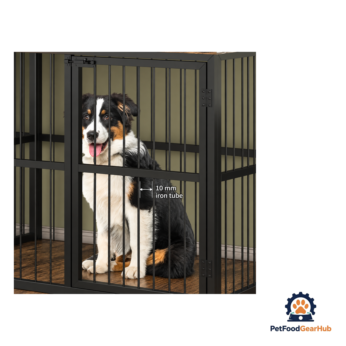 PetFoodGearHub 221 cm Double Dog Crate Console - product image 5