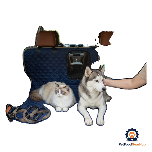 PetFoodGearHub Seam-Free Reinforced Pet Car Seat Cover - product image 1