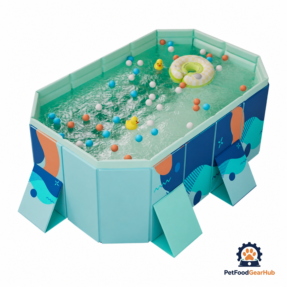 PetFoodGearHub Outdoor Foldable Dog Pool - product image 23