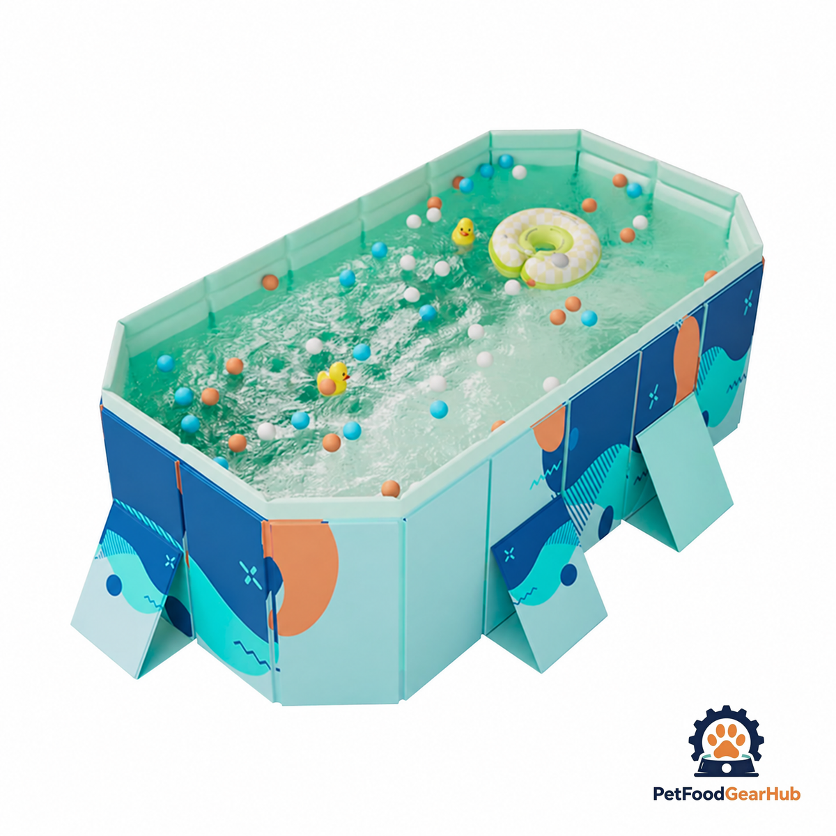 PetFoodGearHub Outdoor Foldable Dog Pool - product image 24