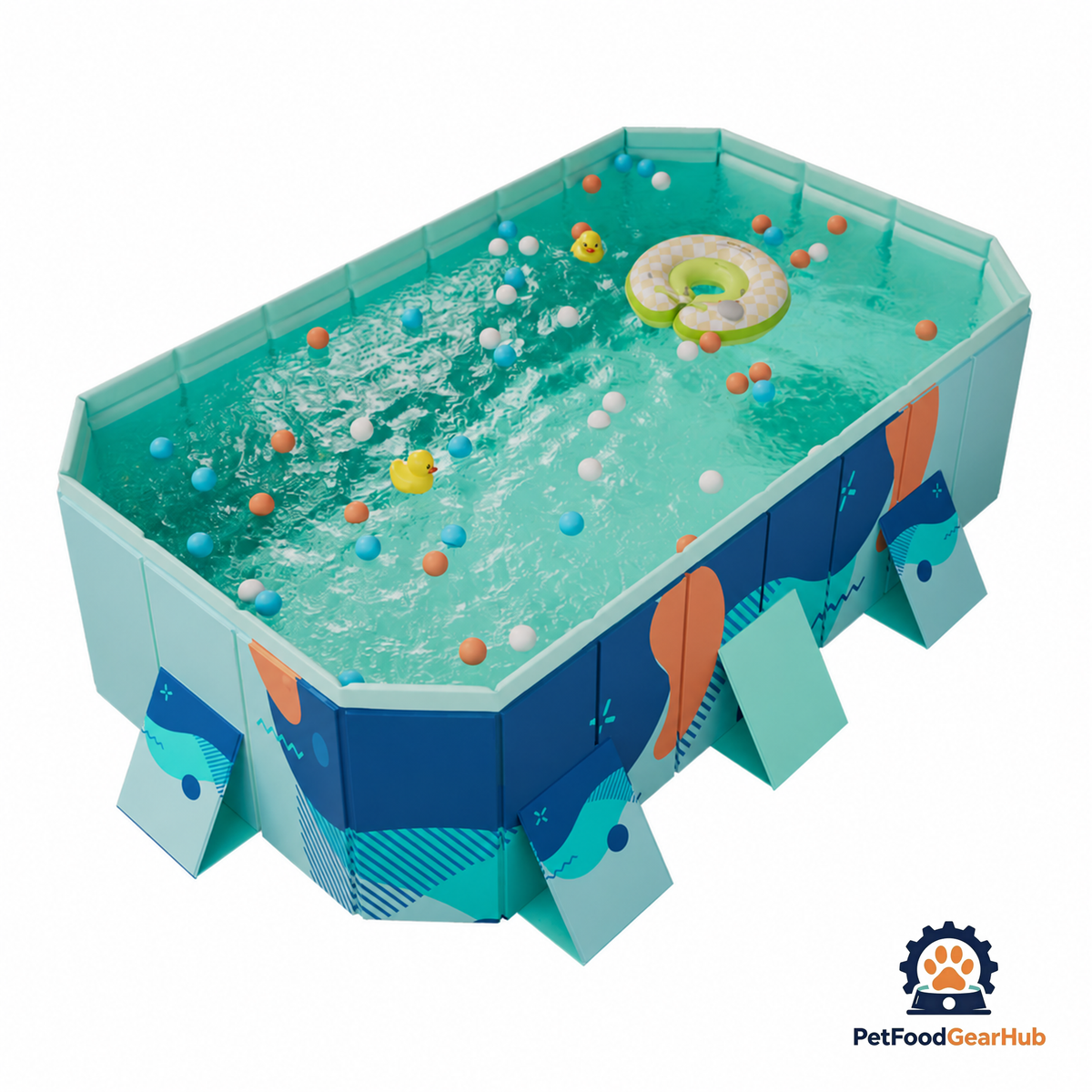 PetFoodGearHub Outdoor Foldable Dog Pool - product image 25