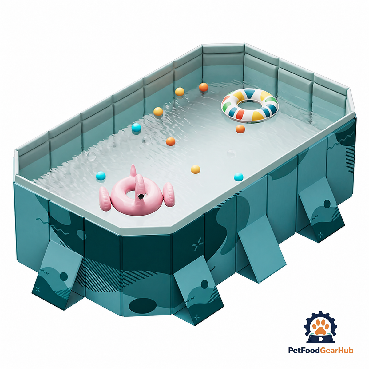 PetFoodGearHub Outdoor Foldable Dog Pool - product image 30