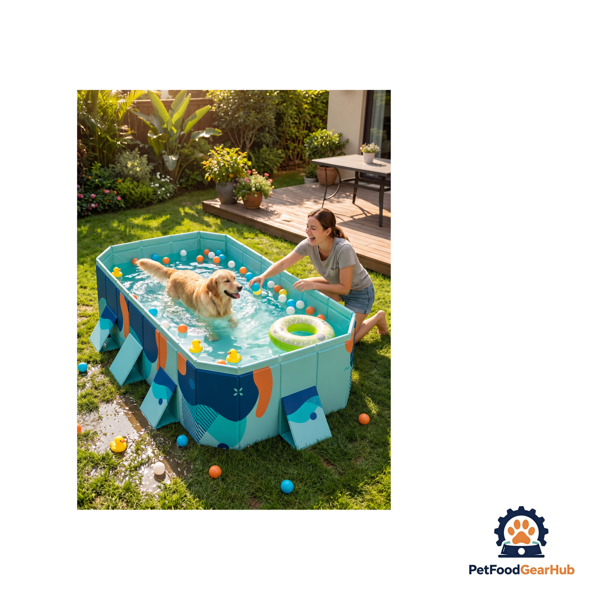 PetFoodGearHub Outdoor Foldable Dog Pool - product image 38