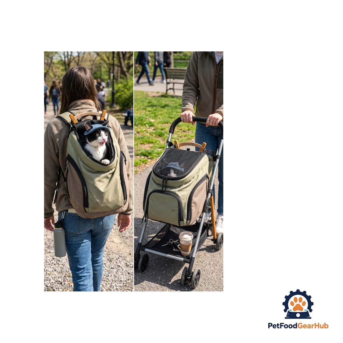 PetFoodGearHub Dual-Position Pet Backpack - product image 41