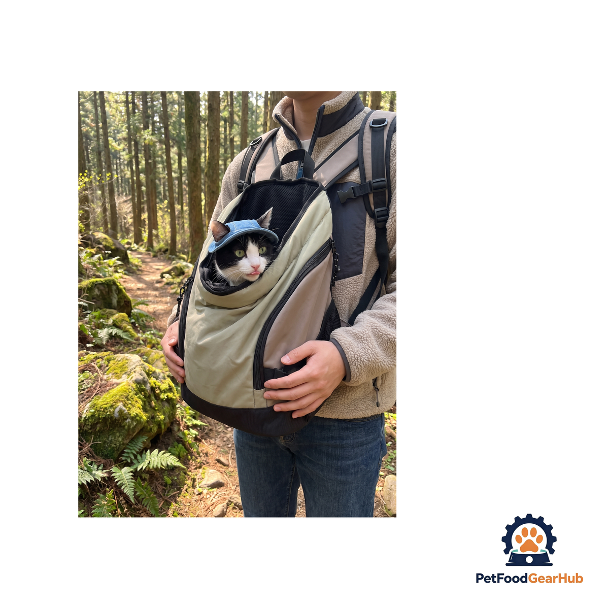 PetFoodGearHub Dual-Position Pet Backpack - product image 42