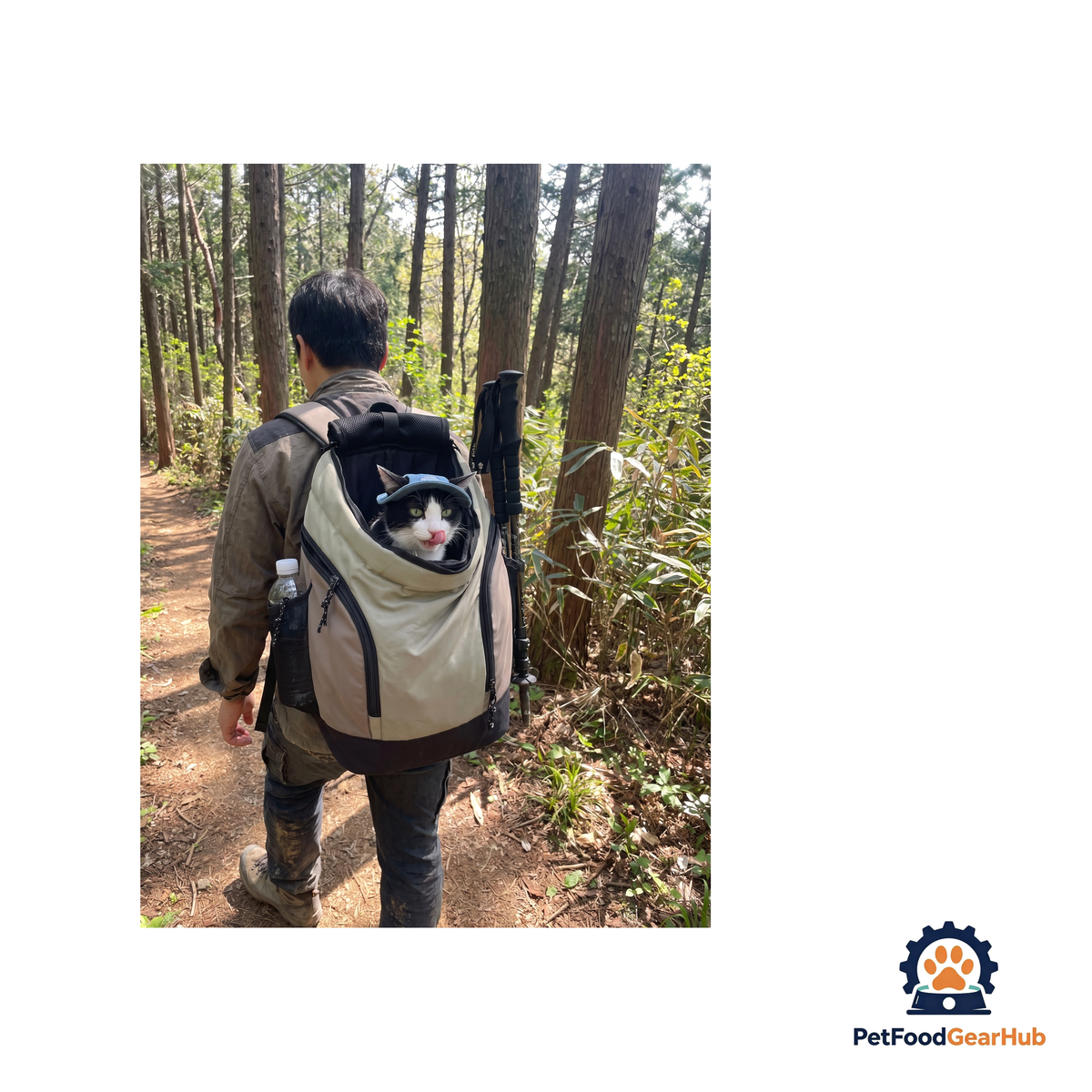 PetFoodGearHub Dual-Position Pet Backpack - product image 43