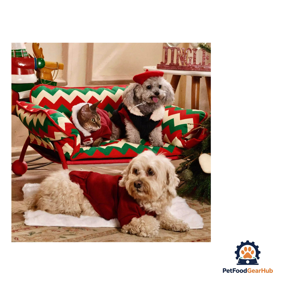 PetFoodGearHub Convertible Raised Pet Sofa Hammock - product image 9
