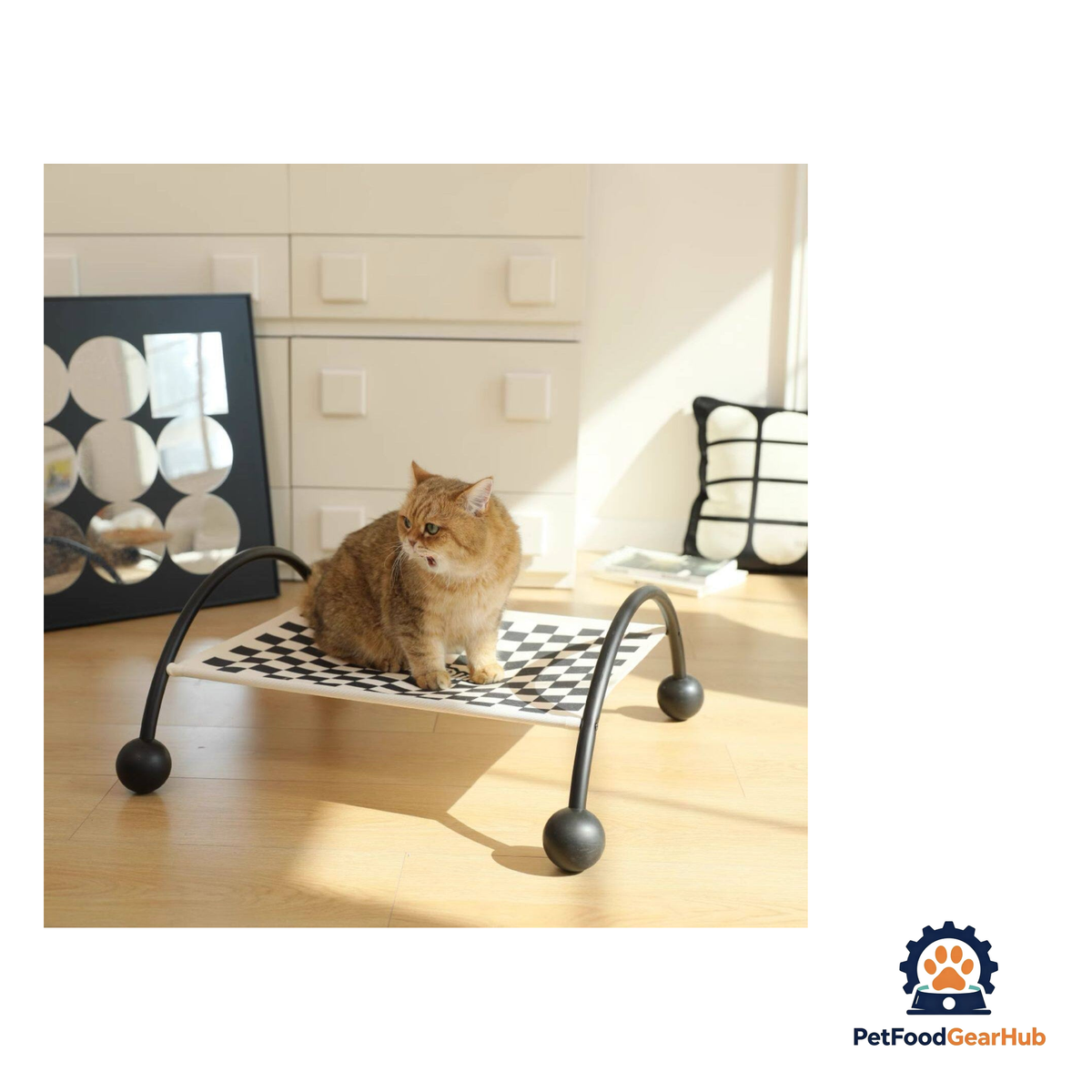 PetFoodGearHub Convertible Raised Pet Sofa Hammock - product image 25