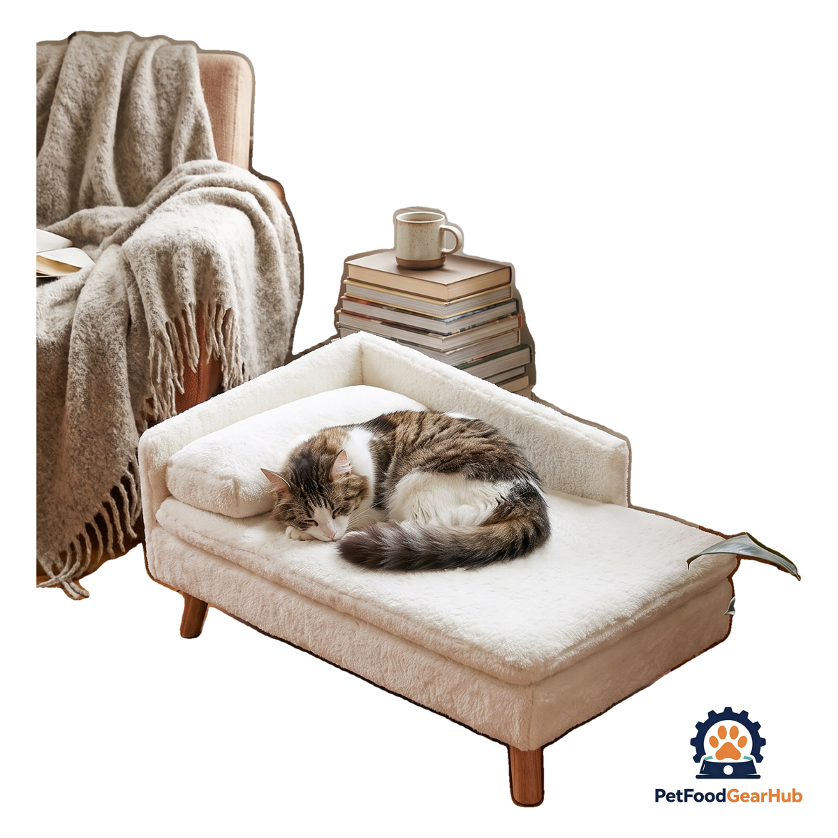 PetFoodGearHub Elevated Pet Sofa - product image 1