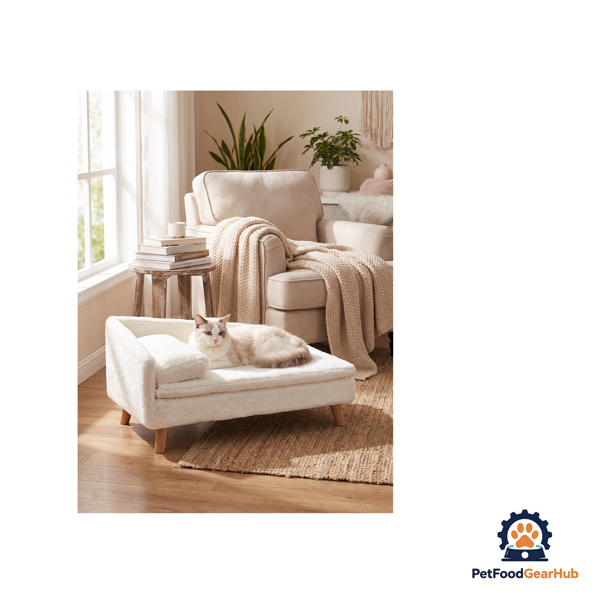 PetFoodGearHub Elevated Pet Sofa - product image 4