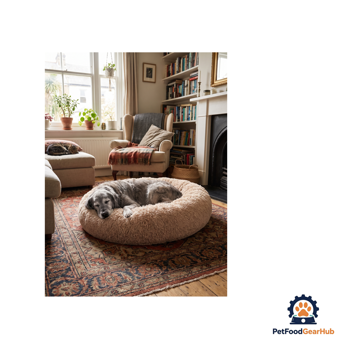 PetFoodGearHub Round Dog Bed - product image 6