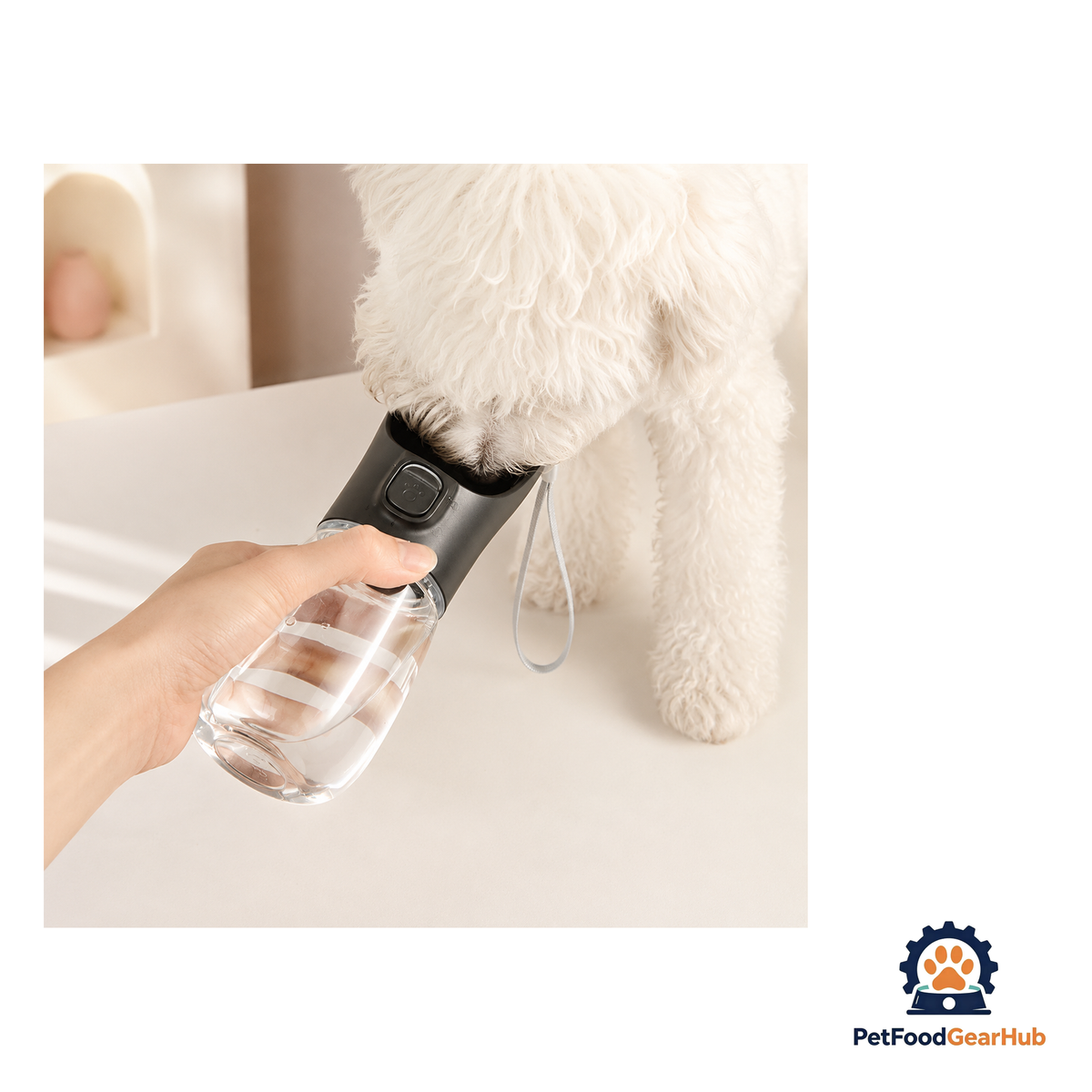 PetFoodGearHub Portable Dog Water Bottle With Drinking Bowl - product image 4