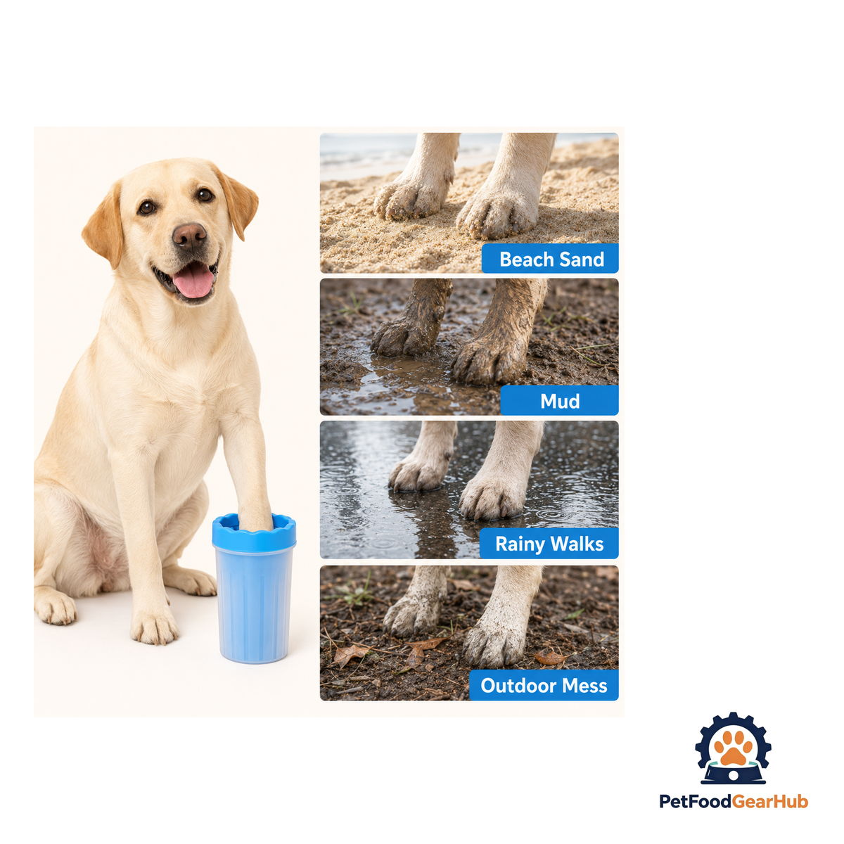 PetFoodGearHub Dog Paw Cleaner Cup - product image 5