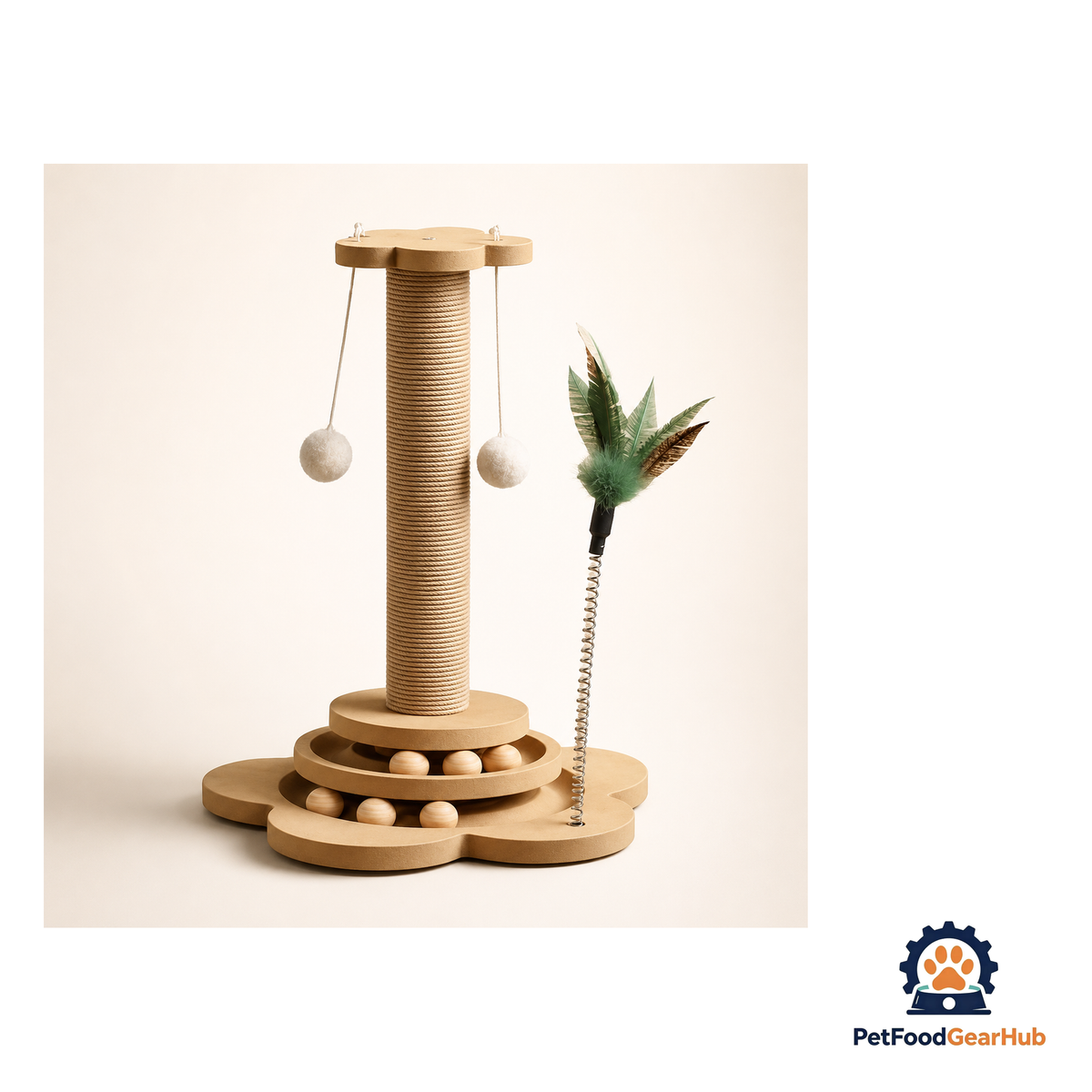 PetFoodGearHub Cat Scratching Post Tower - product image 2