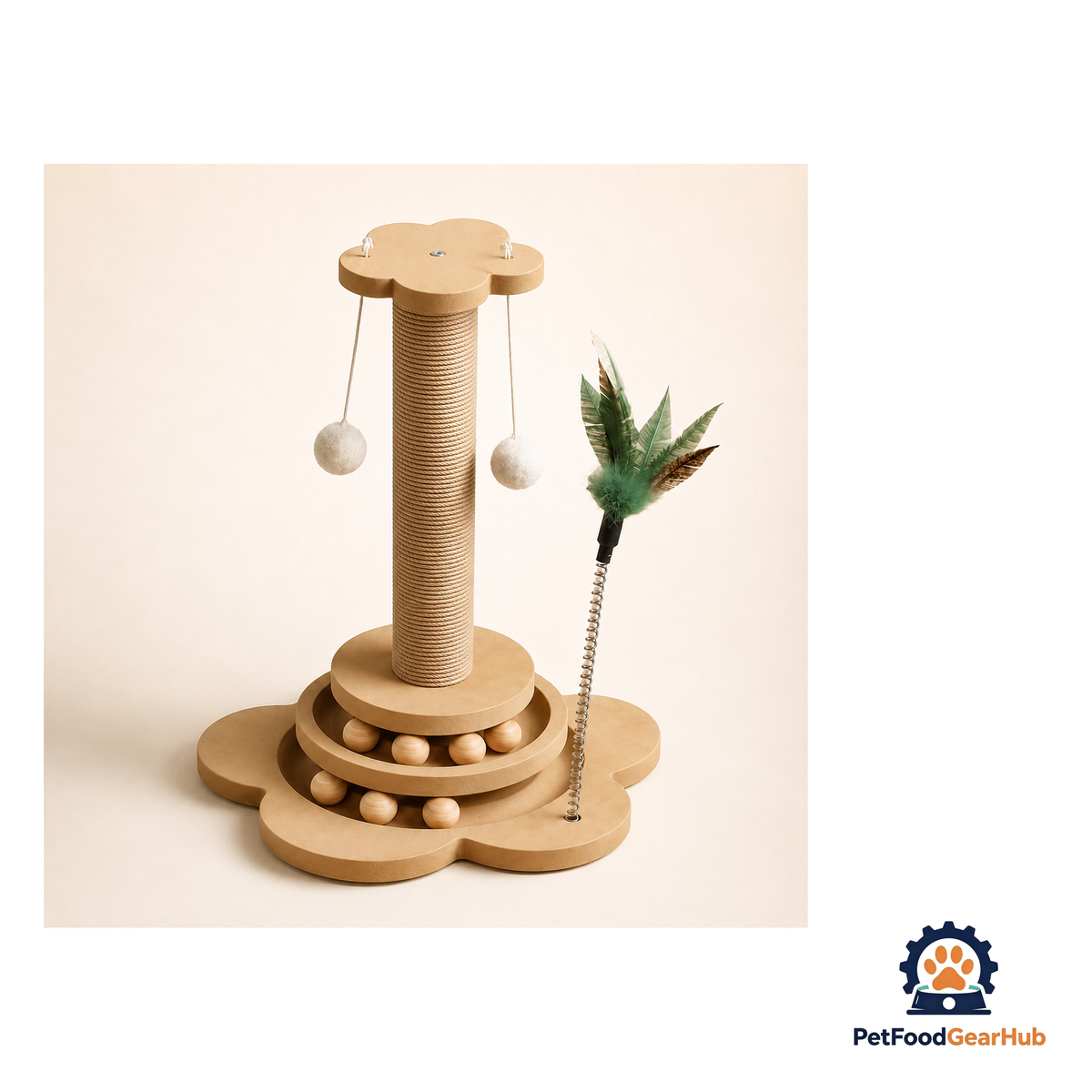 PetFoodGearHub Cat Scratching Post Tower - product image 3