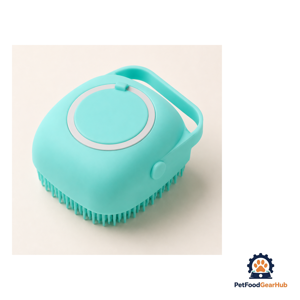 PetFoodGearHub Pet Bath Brush With Shampoo Dispenser - product image 2