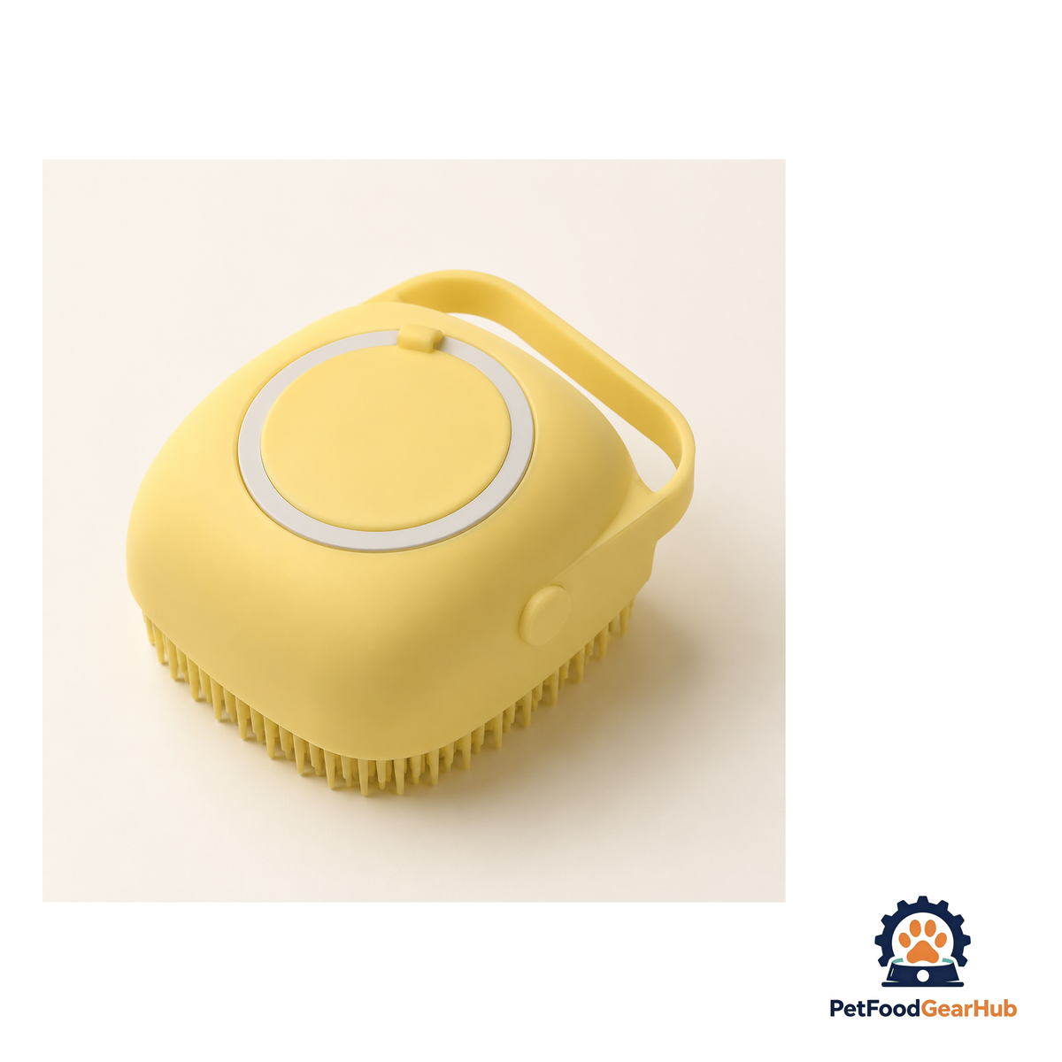 PetFoodGearHub Pet Bath Brush With Shampoo Dispenser - product image 3