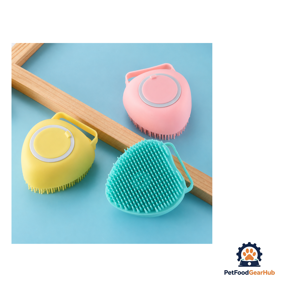 PetFoodGearHub Pet Bath Brush With Shampoo Dispenser - product image 9
