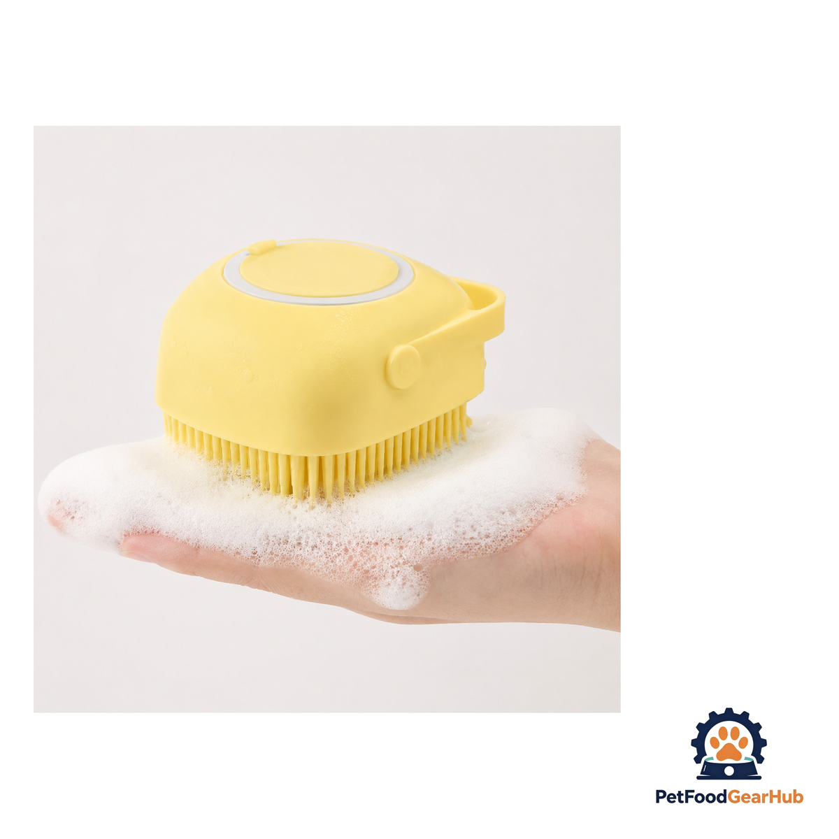 PetFoodGearHub Pet Bath Brush With Shampoo Dispenser - product image 11