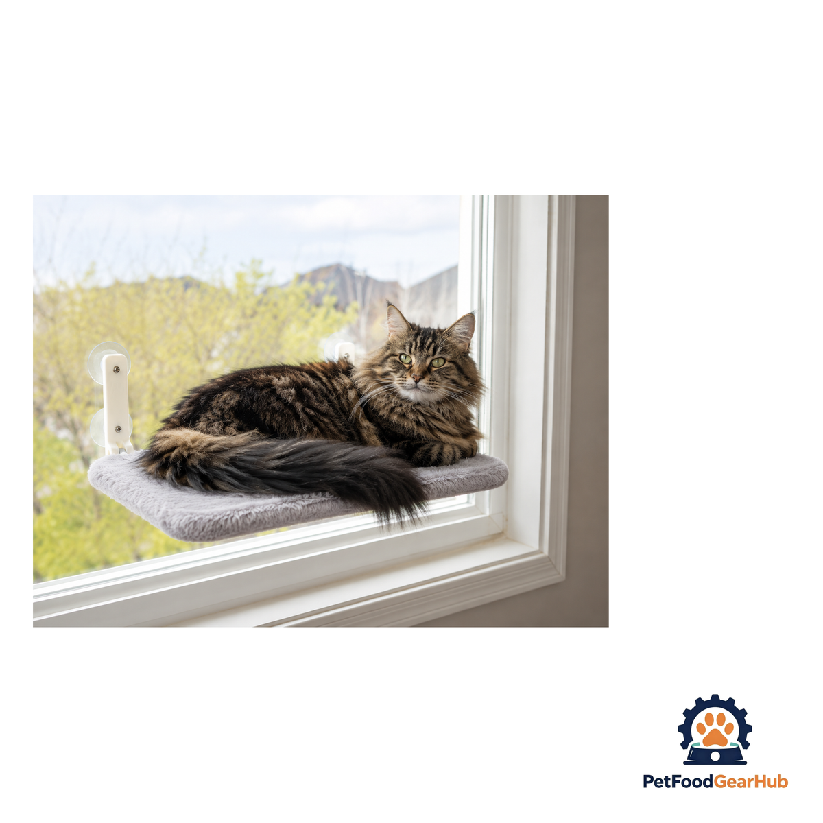 PetFoodGearHub Cat Window Perch Hammock - product image 8