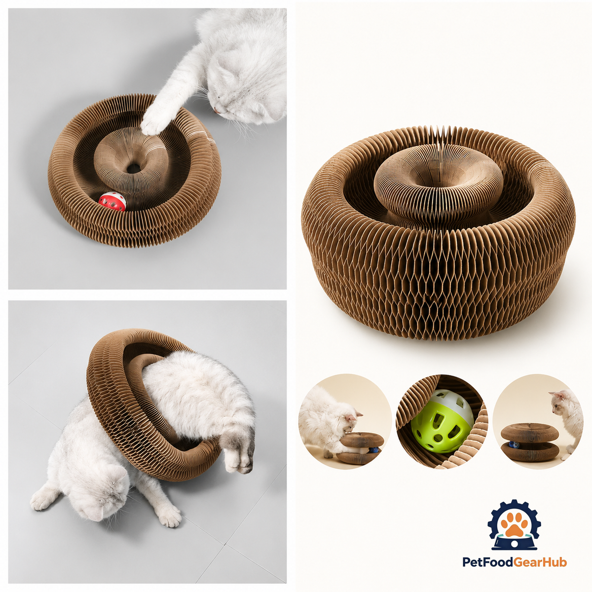 PetFoodGearHub Interactive Cat Scratcher Pad - product image 3
