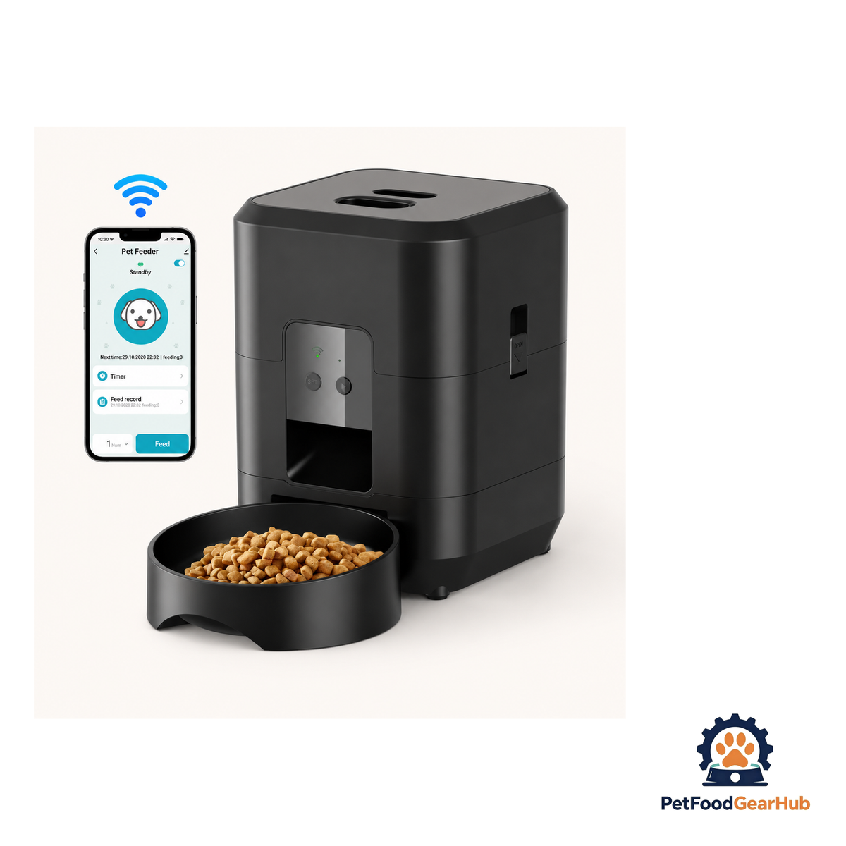 PetFoodGearHub Smart Automatic Cat & Dog Feeder - product image 3