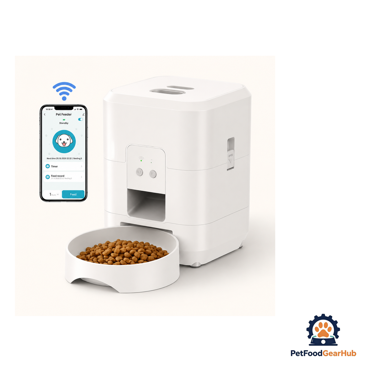 PetFoodGearHub Smart Automatic Cat & Dog Feeder - product image 4
