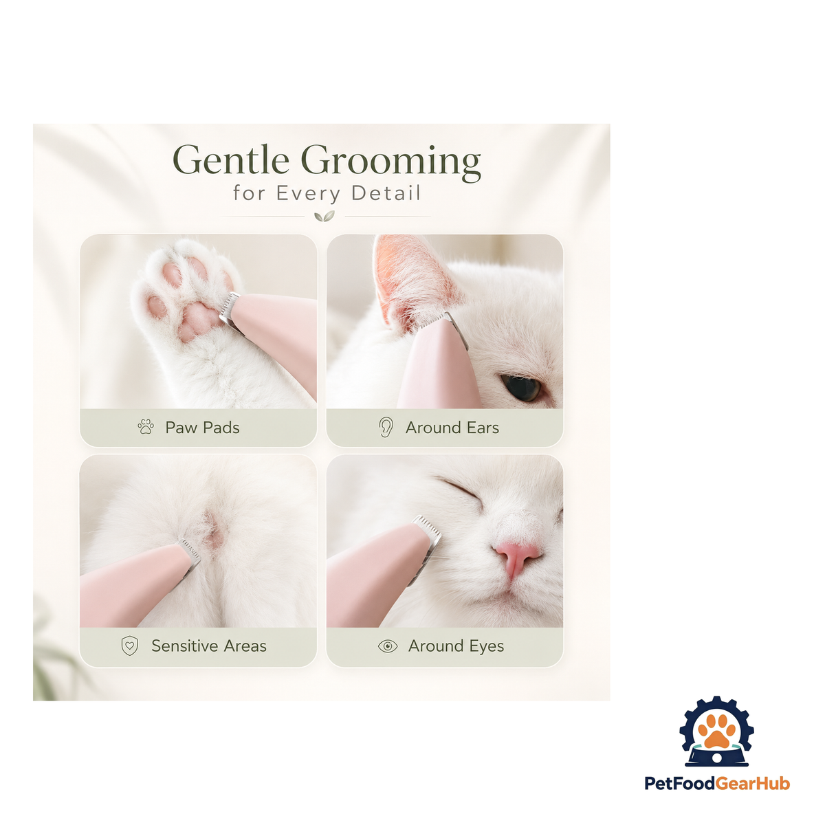PetFoodGearHub Pet Hair Trimmer for Dogs and Cats - product image 2