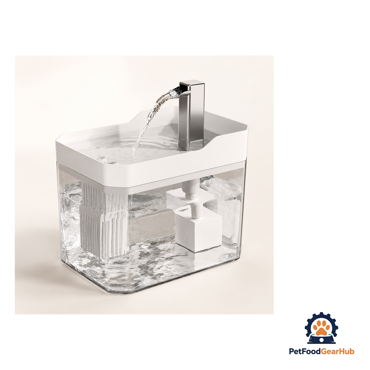 PetFoodGearHub Cat Water Fountain With Filter - product image 2