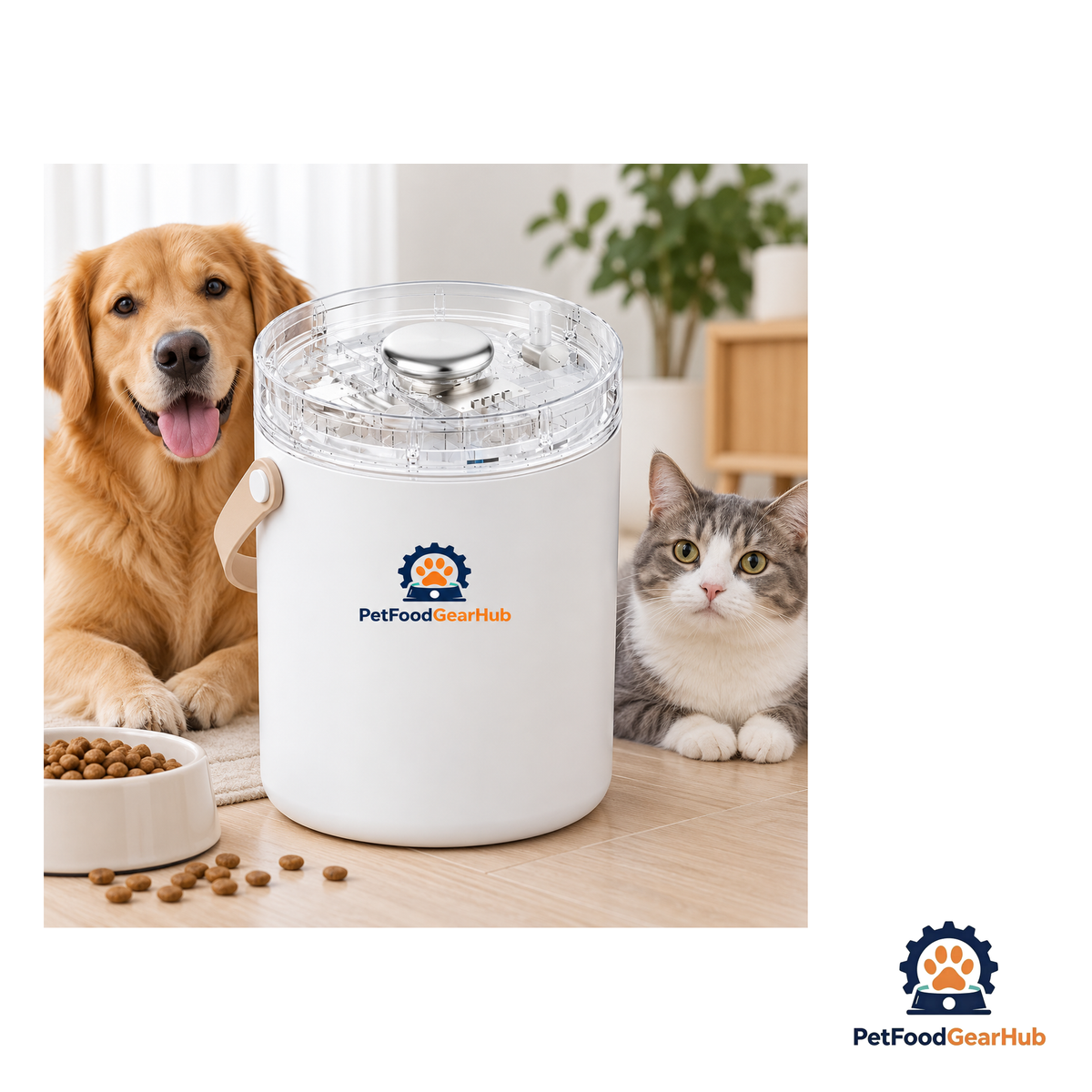 PetFoodGearHub Vacuum Pet Food Canister, 5 L - product image 6