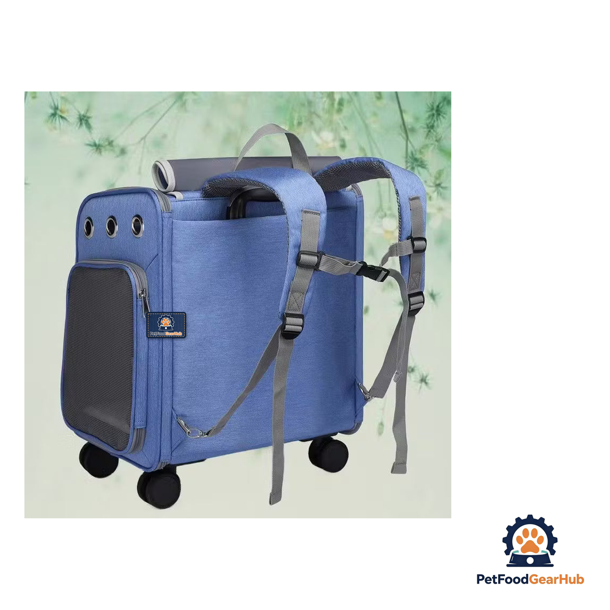 PetFoodGearHub Gray Soft Pet Carrier Backpack - product image 6
