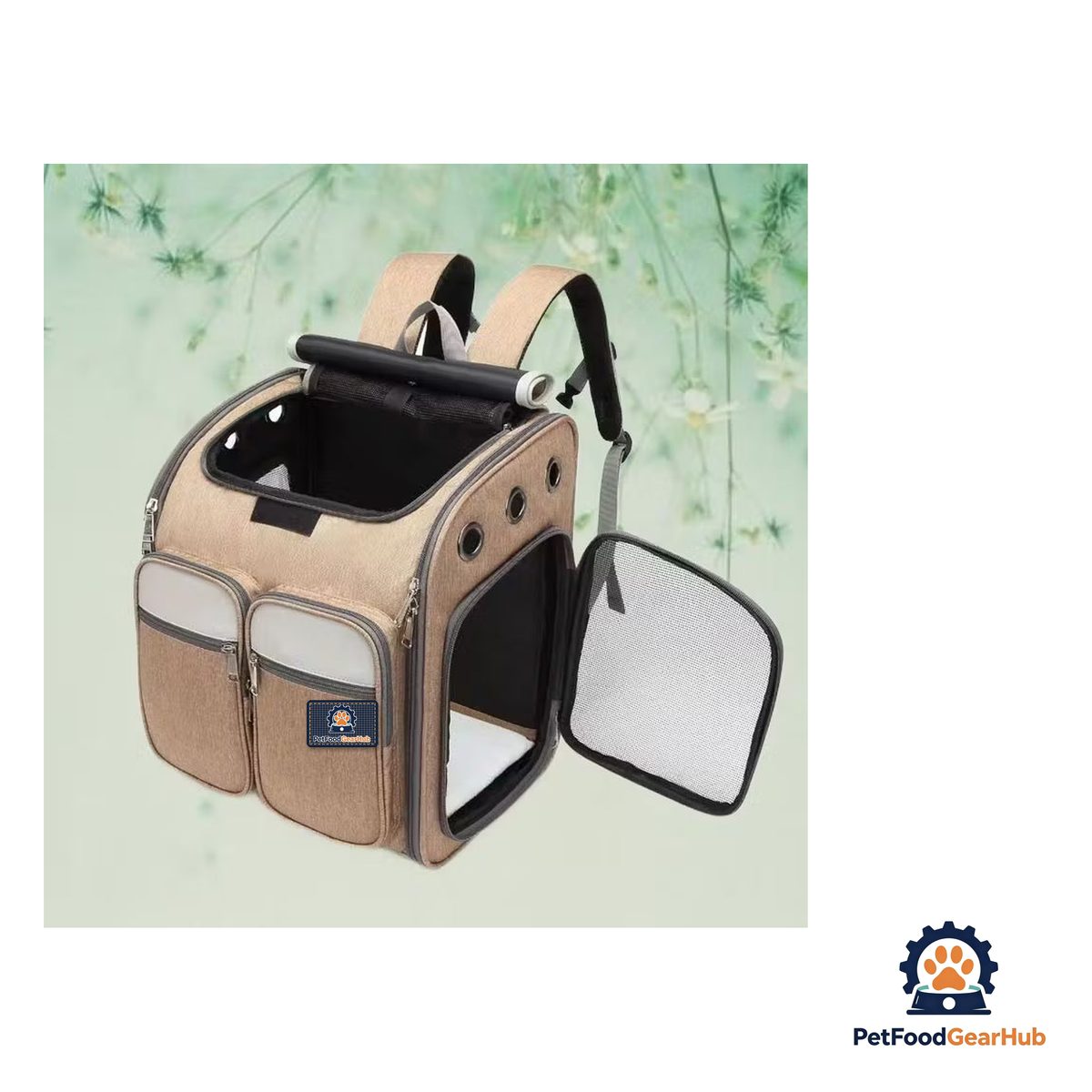 PetFoodGearHub Black Soft Pet Carrier Trolley - product image 7