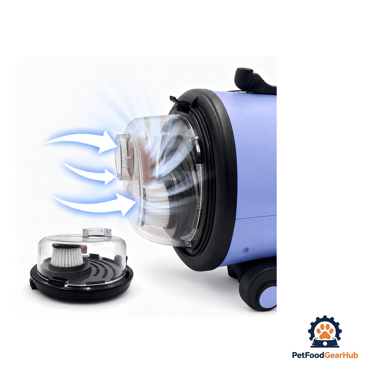 PetFoodGearHub Pet Grooming Blower and Vacuum Kit - product image 3