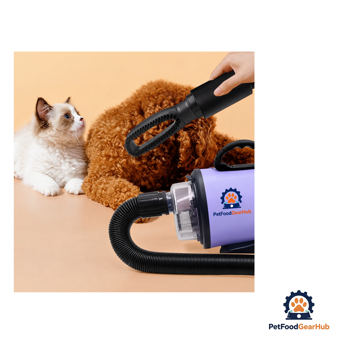 PetFoodGearHub Pet Grooming Blower and Vacuum Kit - product image 4